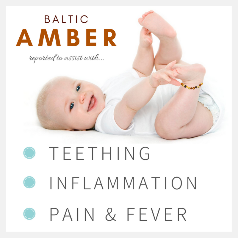 Child Cherry Amber Bracelet / Anklet