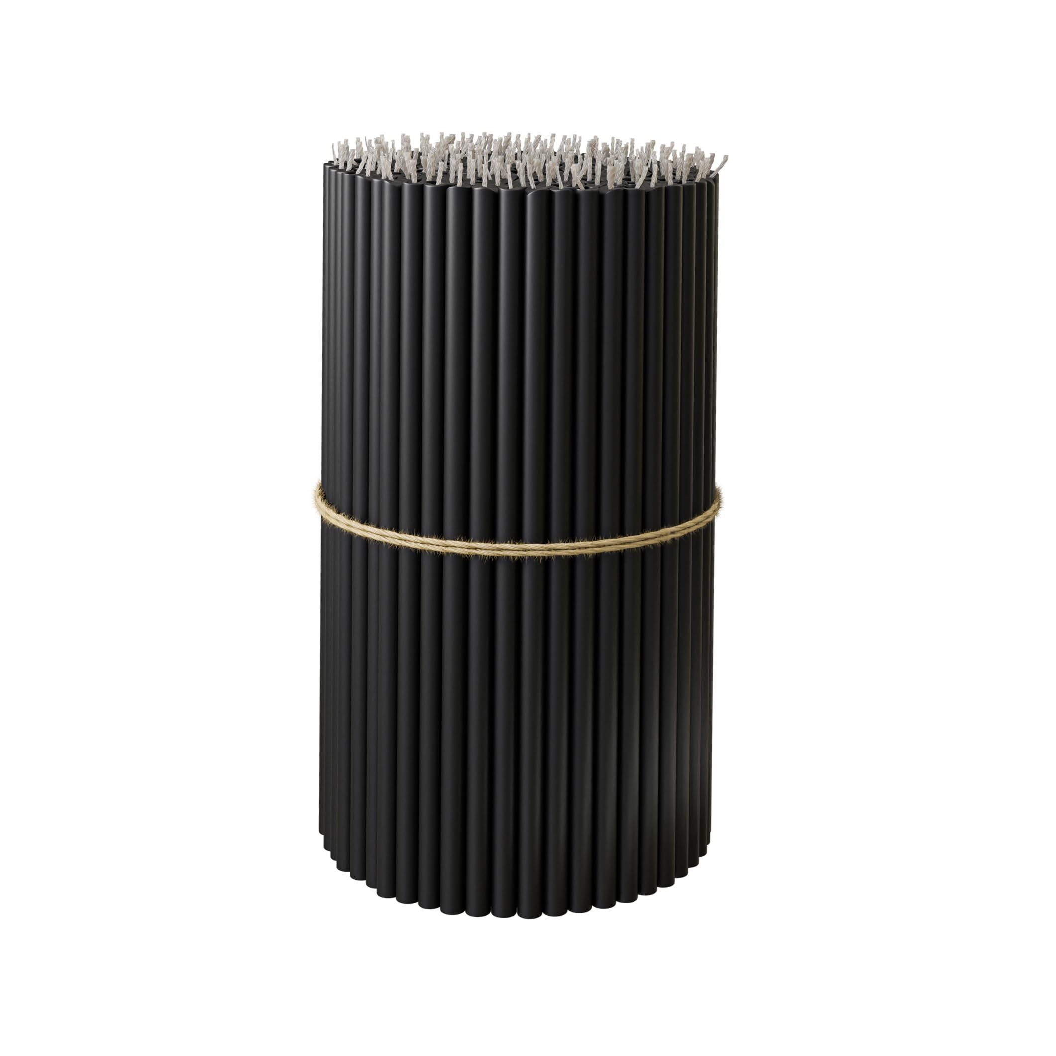 BlueBee Pure Beeswax Candles Bulk for Home - 40pcs Tall Thin Taper Candles + 2 Holders, Honey Scent, Smokeless, Long-Burn, All Natural for Church Prayer, Hanukkah, Birthday Cake, Christmas Advent