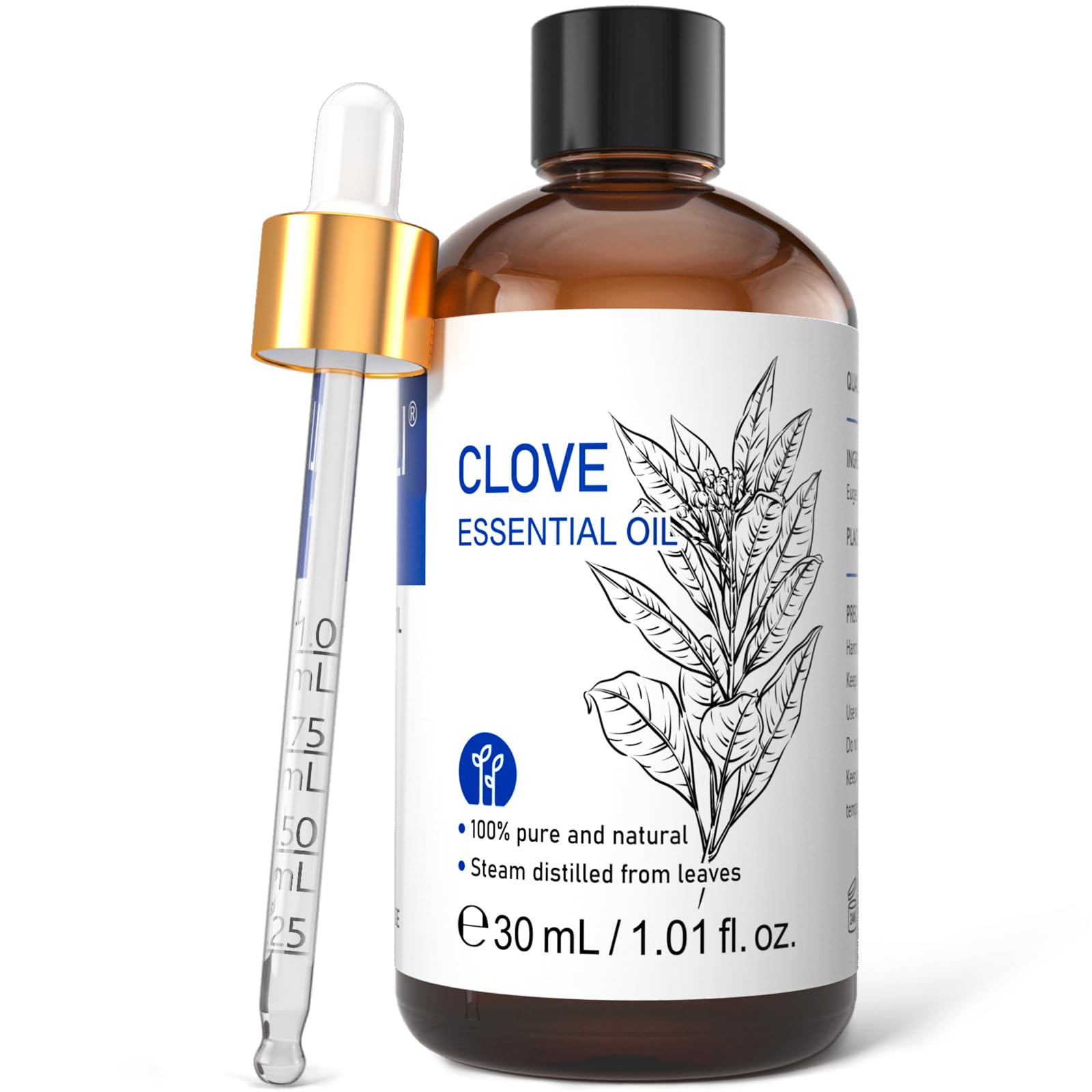 HIQILI Sandalwood Essential Oils 1 Fl Oz, 100% Pure Natural Therapeutic Grade for Skin, Diffuser, Perfume, Candle Soap Making, Includes Premium Quality Glass Dropper