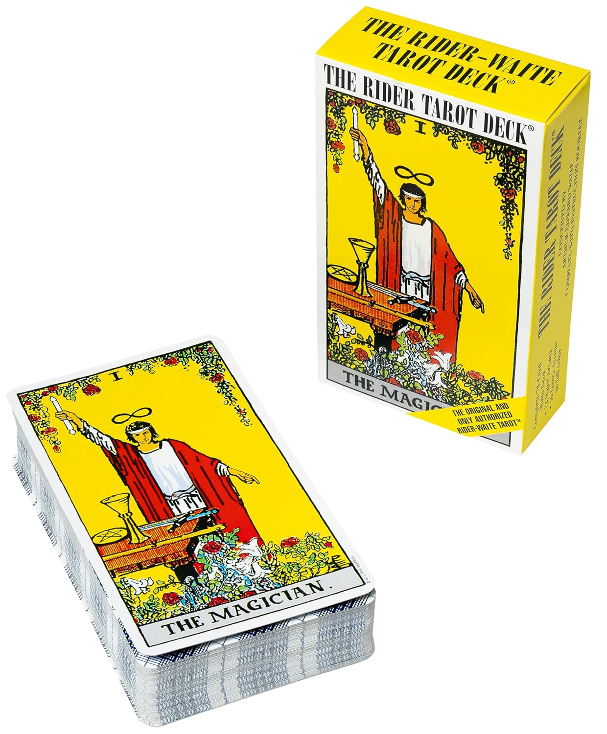 The Rider Tarot Deck®: The Authentic Rider-Waite® Tarot Deck with Instruction Booklet, Essential for Tarot Beginners & Expert Readers