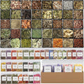 70pack Witchcraft Supplies Herbs Kit, Dried Flowers for Witch Beginner, Bulk Herb Gift Set for Wicca, Pagan, Wiccan Rituals, Magic Spell, Altar Supplies Healing Natural Herbal for Candle Soap Making