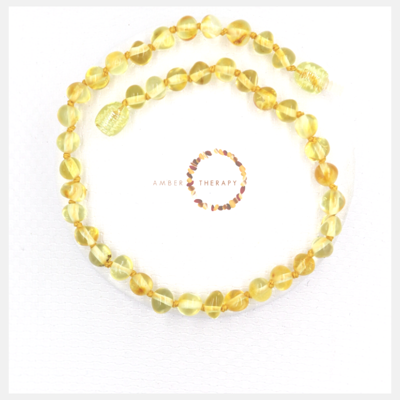 Adult Honey Amber Anklet